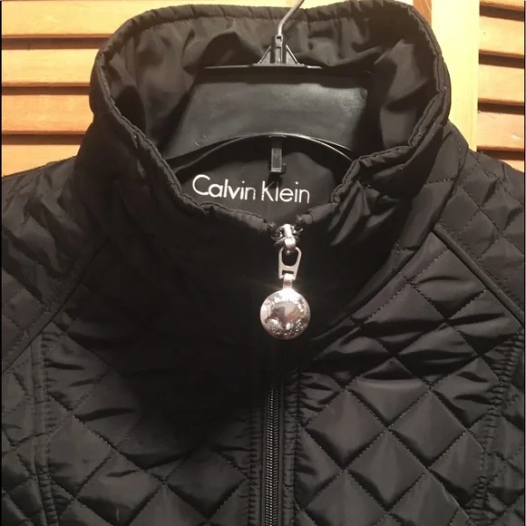 Calvin Klein Black Quilted Jacket - Picture 5 of 8